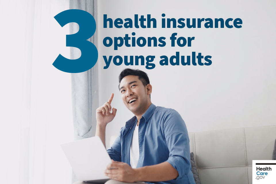 Image: 3 health insurance options for young adults