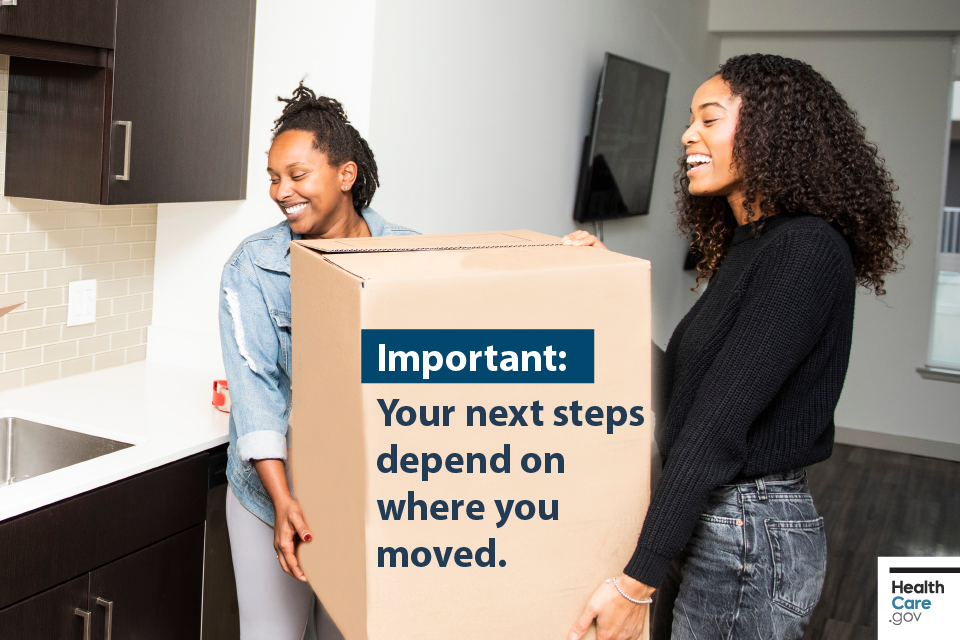 Image: Important: Your next steps depend on where you moved.
