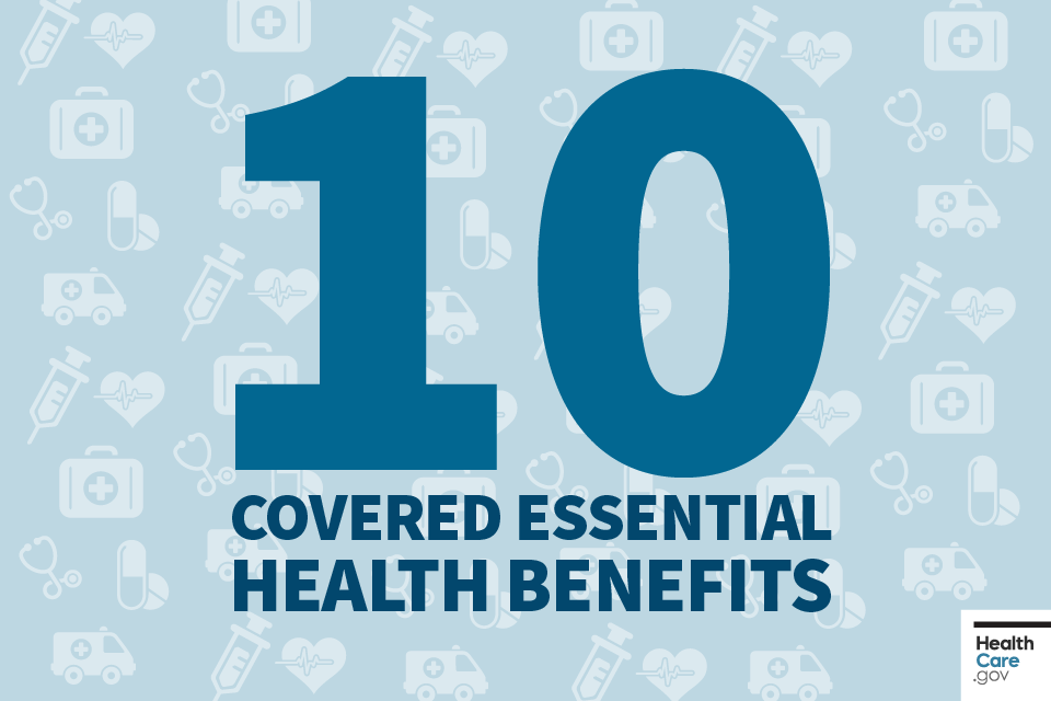 Image: 10 covered essential health benefits