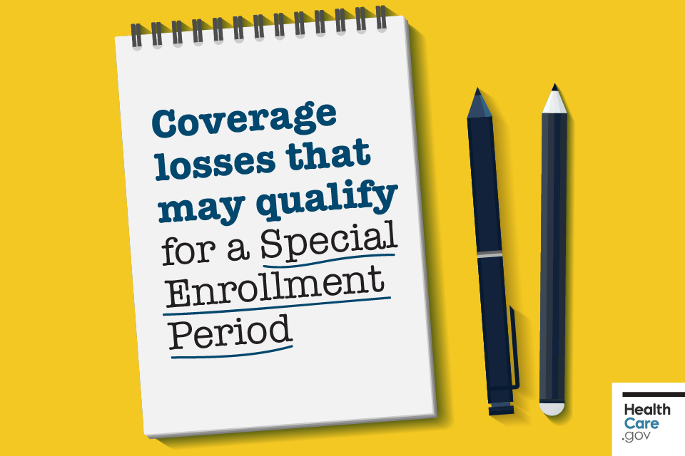 Image: Coverage losses that may qualify for a Special Enrollment Period
