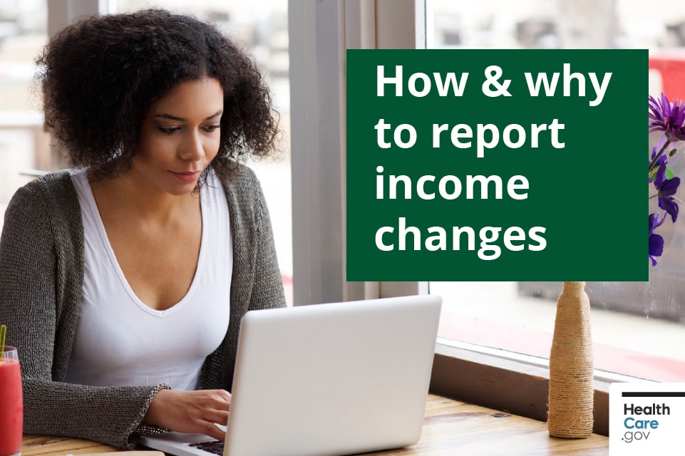 Image: {Woman sits at computer and updates application}