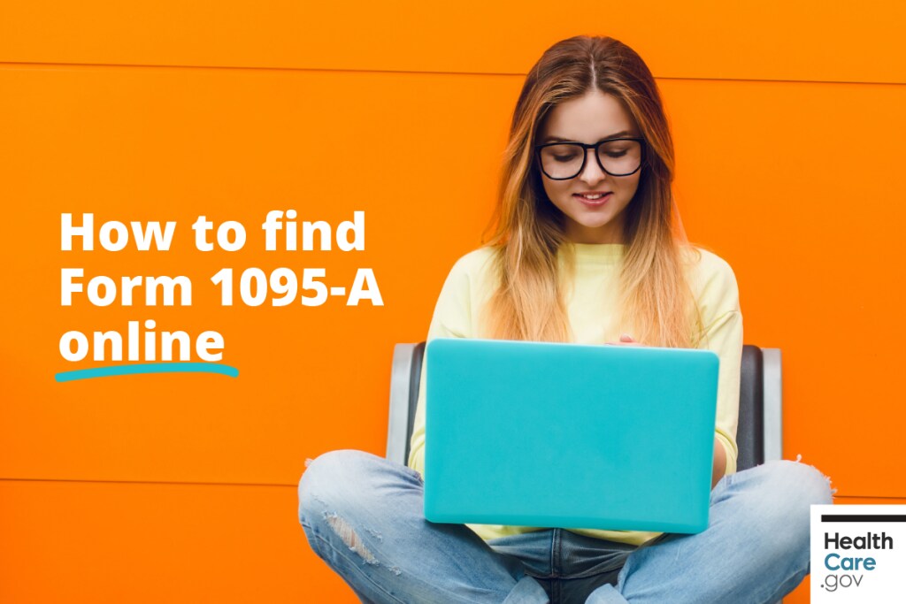 Woman in glasses typing at her computer Image: How to Find Form 1095-A online