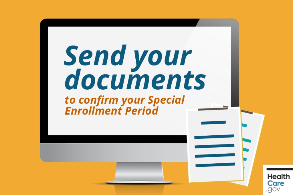 {Document types for Special Enrollment Periods} Image: {Send Special Enrollment Period documents}