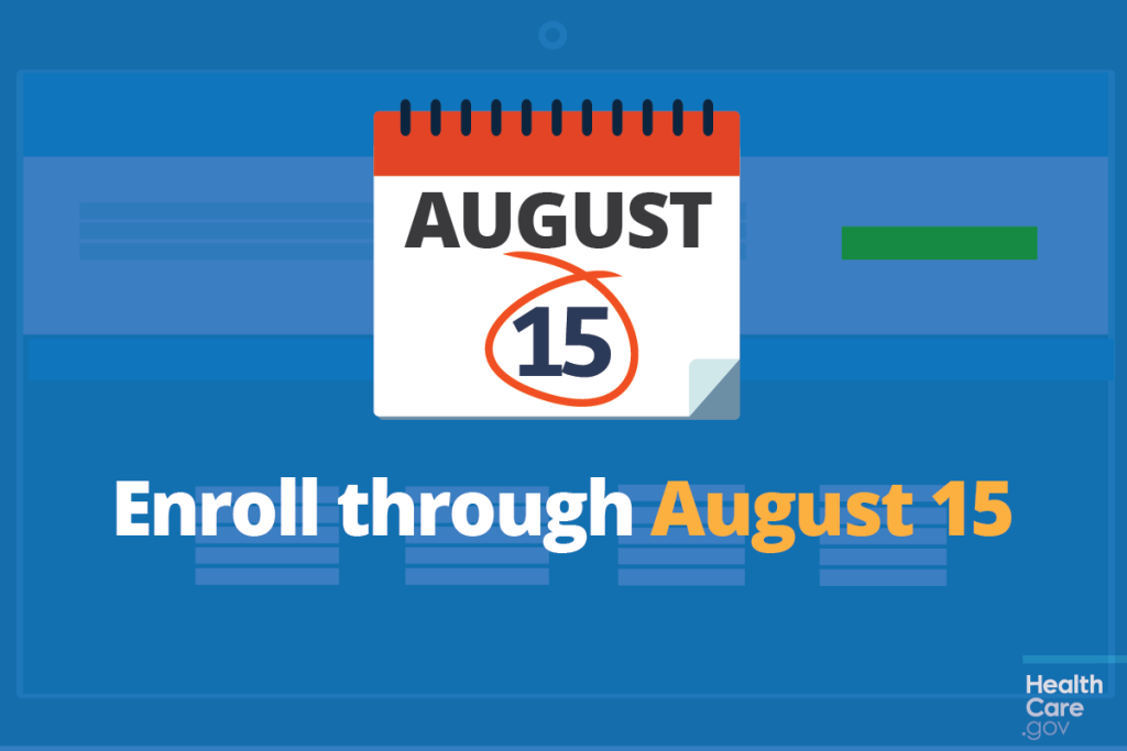 Image: Enroll through August 15