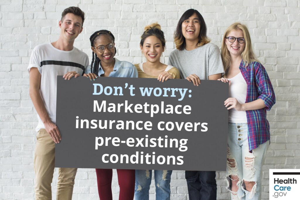 {Pre-existing conditions and medical insurance} Image: {What's a pre-existing condition}