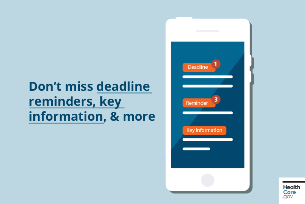 Image: Don’t miss deadline reminders, key information, and more
