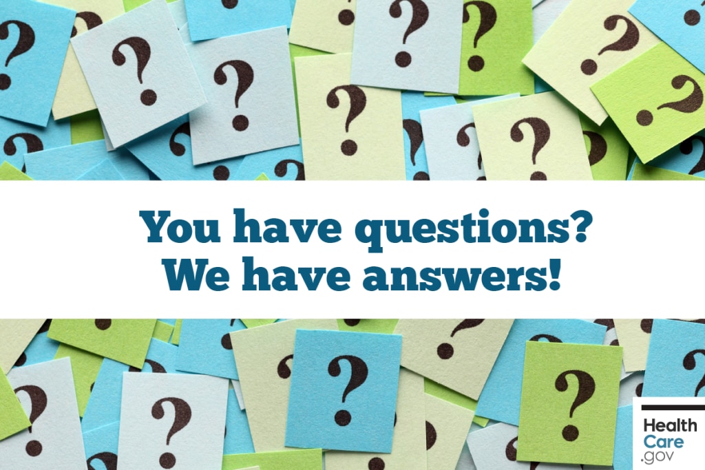 {Get fast answers} Image: {You have questions? We have answers}