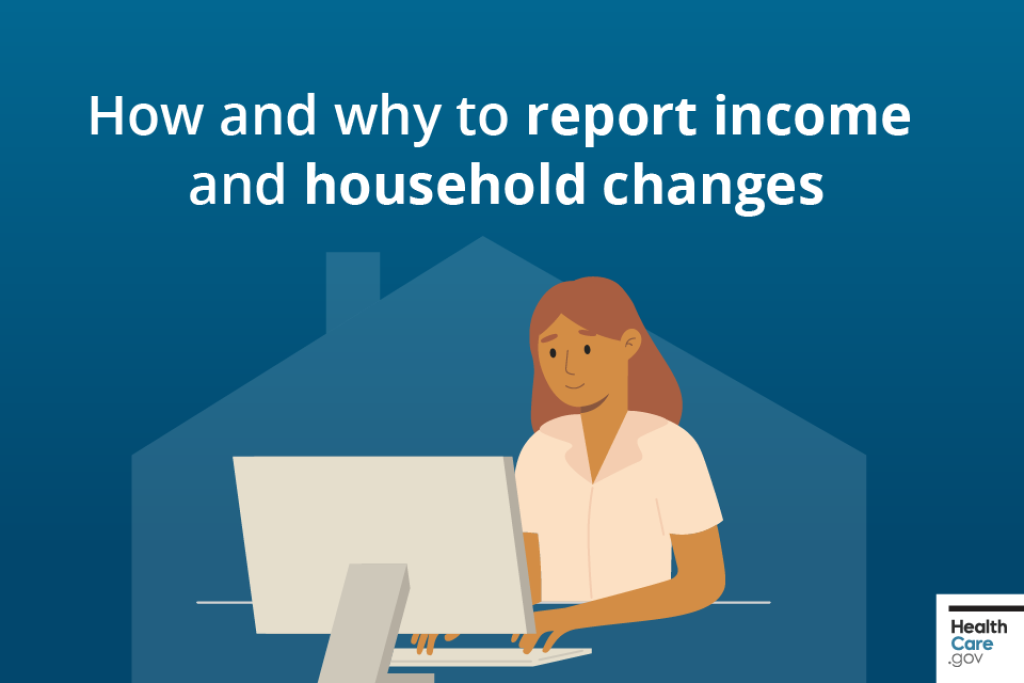 Image: How and why to report income and household changes