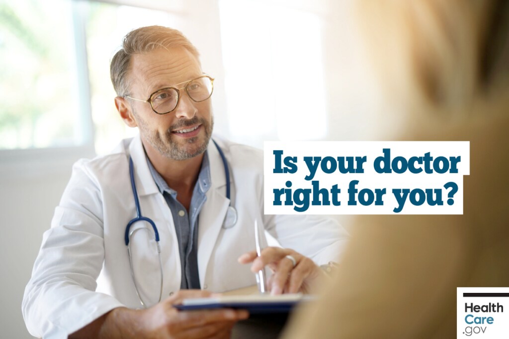 {What to ask yourself after a doctor’s visit} Image: {Finding a doctor you trust}