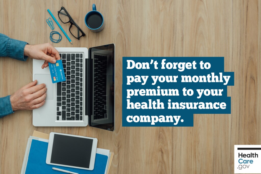 {Don’t forget to pay your monthly premium} Image: {Pay your premium reminder}