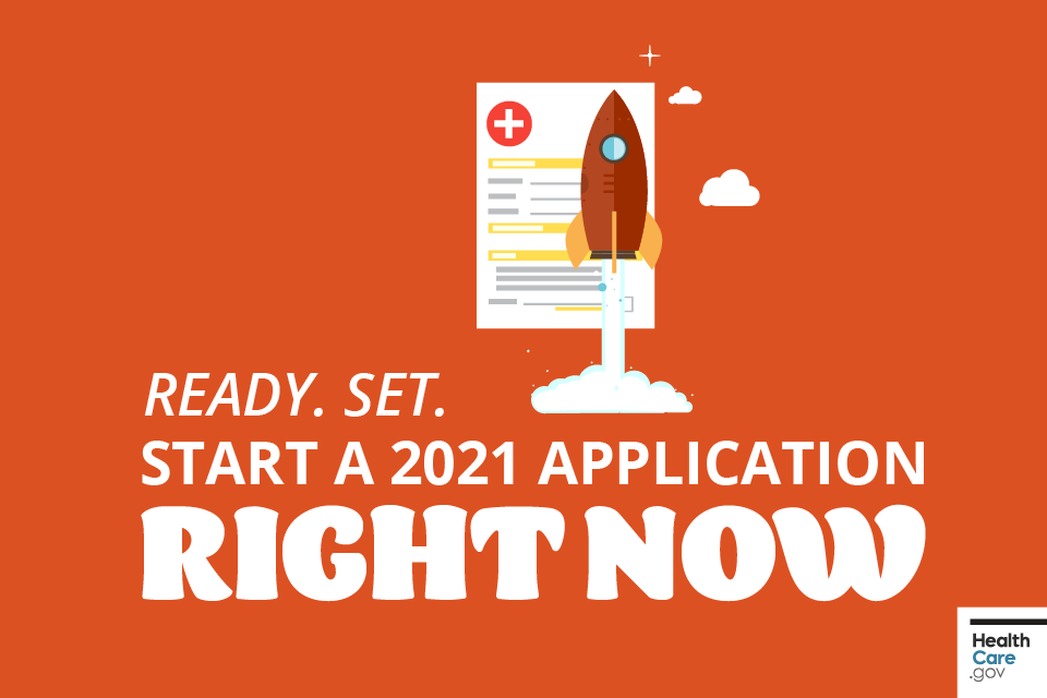 Image: Ready. Set. Start a 2021 application right now
