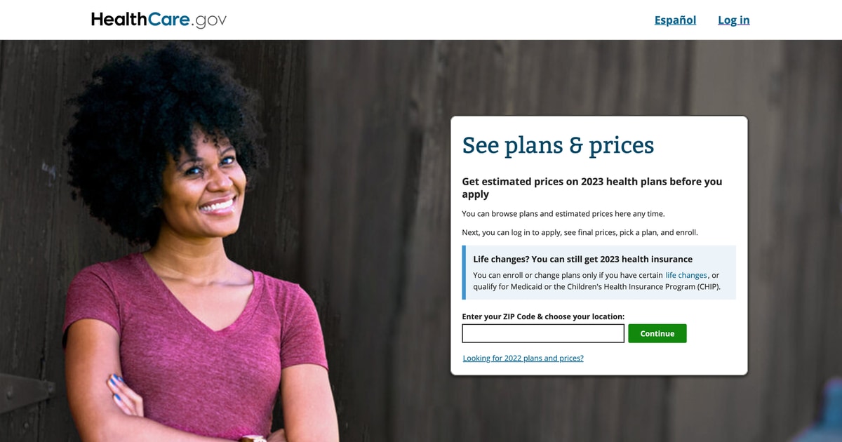 See plans and prices | HealthCare.gov
